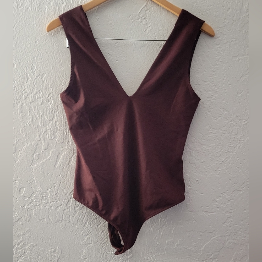 Free People Keep It Sleek Bodysuit Size Medium